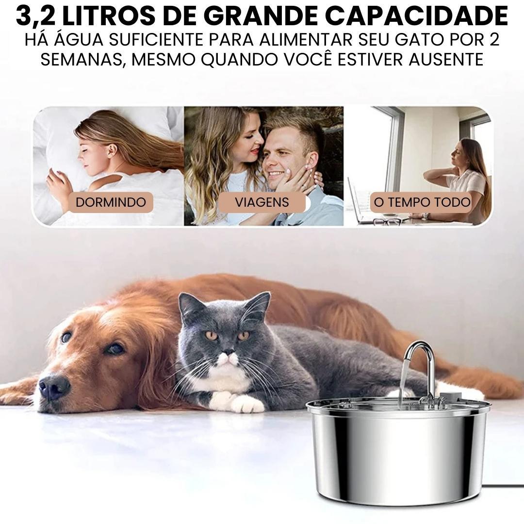 Fonte AquaMiau™ – Água Fresca e Saudável Para Seu Pet