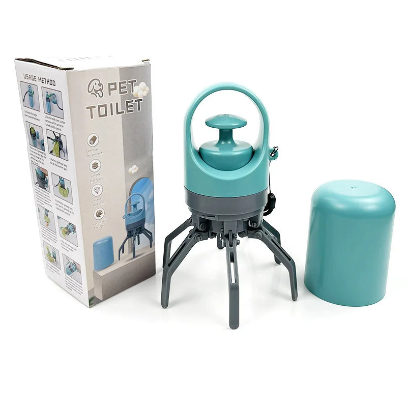 CleanWalk Pro™ – Coletor Higiênico Portátil para Pets