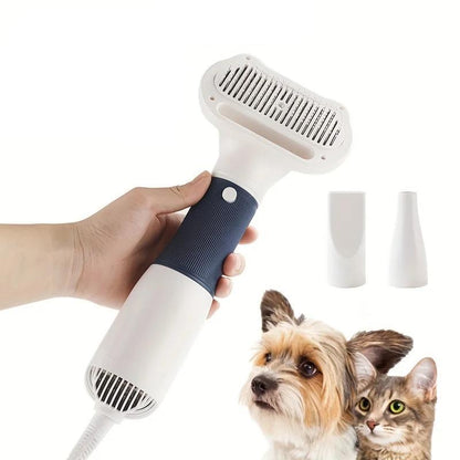 Escova Secadora PetDry Pro 2 em 1 – Seca, Escova e Remove Pelos