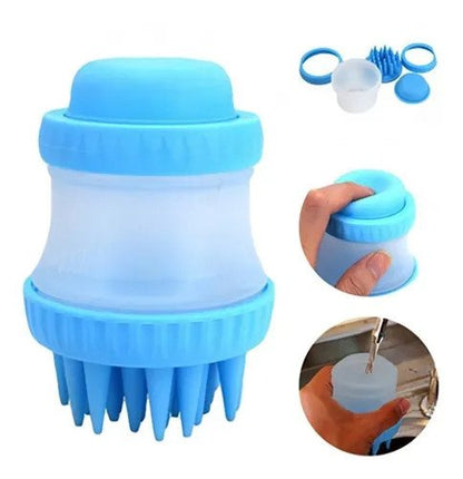 BathMassage Pro™ – Escova Massageadora para Banho Pet