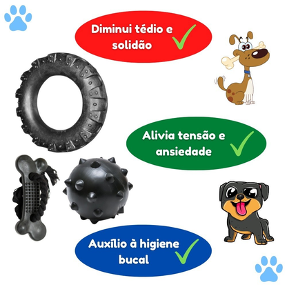 Kit Mordedores PowerDog