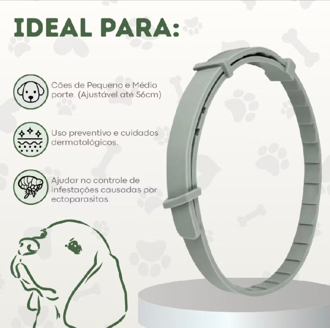 Coleira ProtectPet Antipulgas & Carrapatos Premium