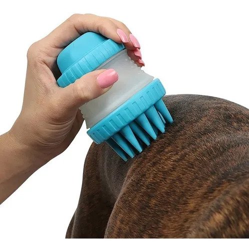 BathMassage Pro™ – Escova Massageadora para Banho Pet