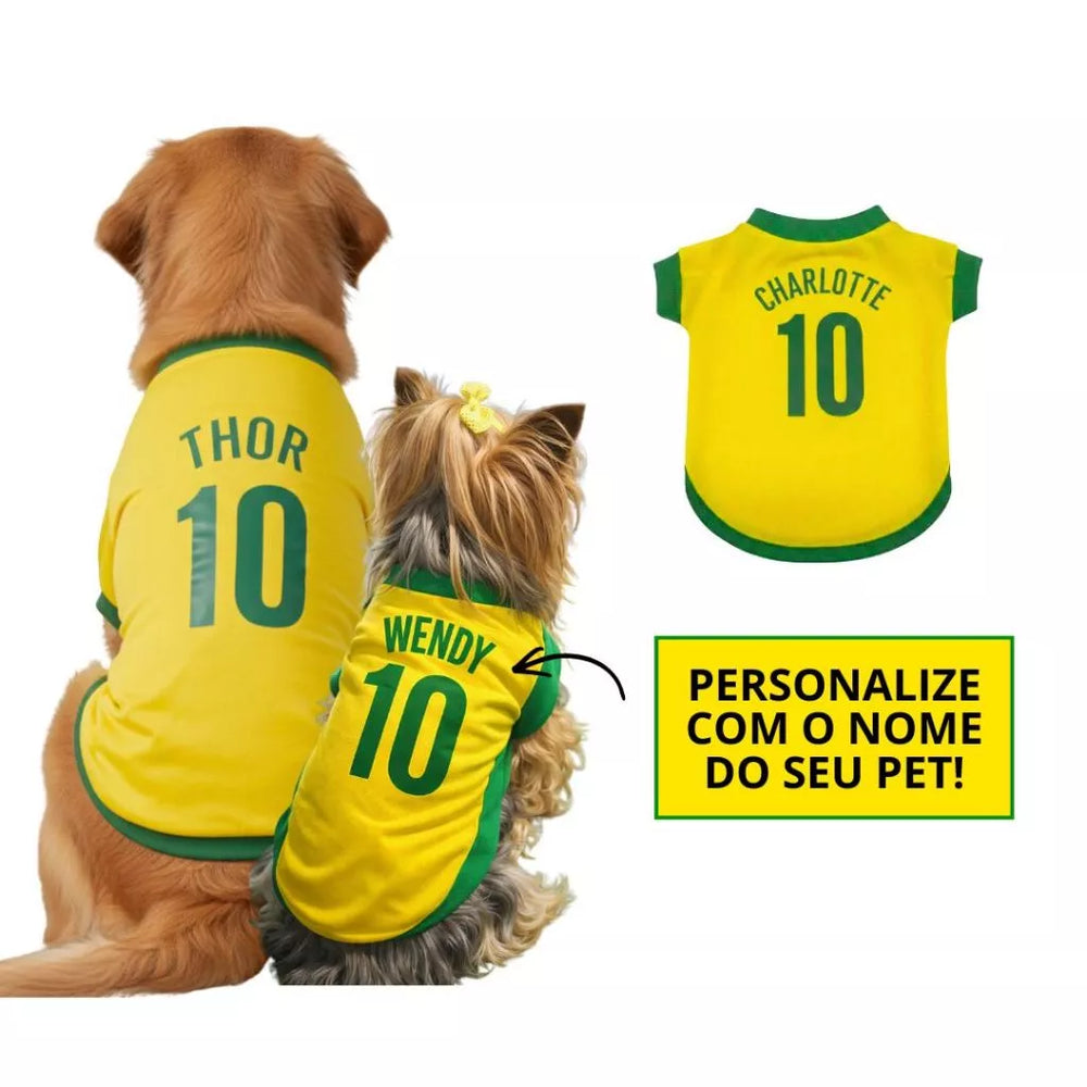 Roupinha personalizada Copa do Mundo