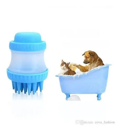BathMassage Pro™ – Escova Massageadora para Banho Pet