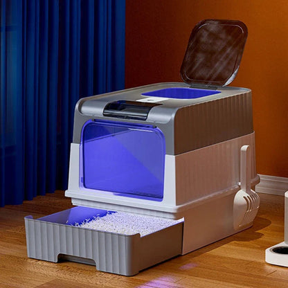 SmartClean Cat – Caixa de Areia Inteligente Premium