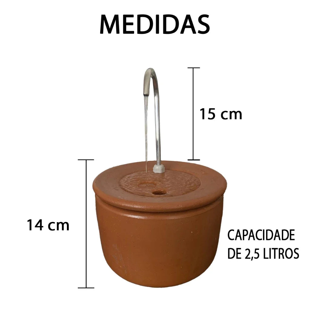 Fonte AquaZen™ Premium 2L – Água Fresca e Saúde para Seu Pet